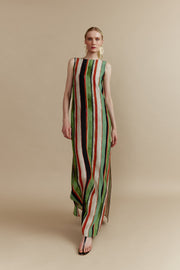 Vestido Eleni Rayas