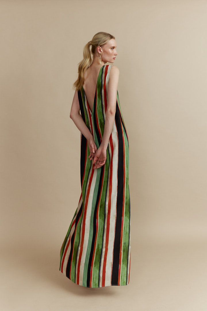 Vestido Eleni Rayas