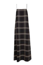 Vestido Bianca Cuadros Negro