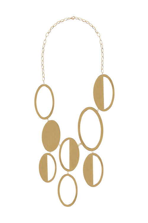 Collar Ovalos Gold