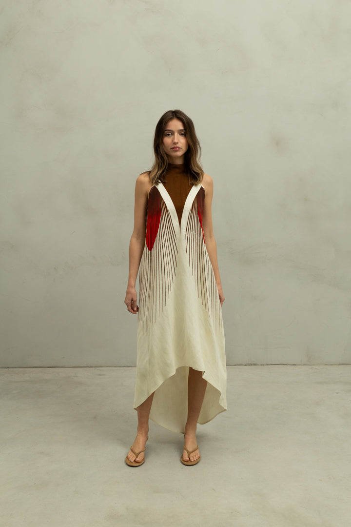 Vestido Syros Strawberry Fields