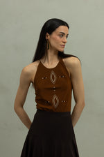 Load image into Gallery viewer, Top Eloise Ovalos Coffee
