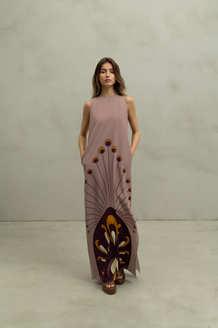 Vestido Elena Malibu Drops