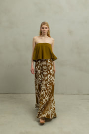 Peplum Olive Treat