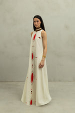 Load image into Gallery viewer, Vestido Kom - Ovalos Beige

