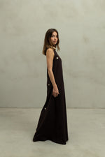 Load image into Gallery viewer, Vestido Kom - Ovalos Choco
