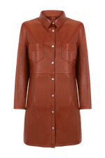 Load image into Gallery viewer, Chaqueta Jane Napa Cognac
