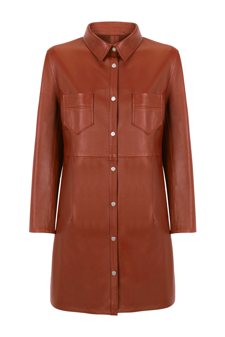Chaqueta Jane Napa Cognac