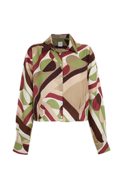 Nicola Waves Green Shirt