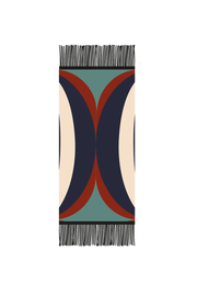 XL Blue Constellations Shawl