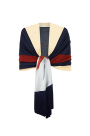 XL Blue Constellations Shawl