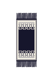 Olivia Rolling Shawl Blue