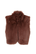 Load image into Gallery viewer, Chaleco Eve Ante Marrón
