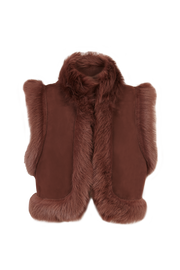 Chaleco Eve Ante Marrón