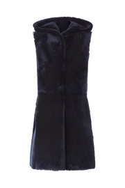 Norik Hoodie Vest Night Blue