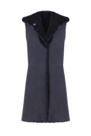 Norik Hoodie Vest Night Blue