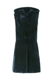 Norik Hoodie Vest Petrol Green