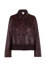 Cargar imagen en el visor de la Galería, Chaqueta Piel Kylis Burgundy
