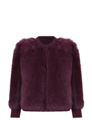 Chaqueta Philippa Burdeos