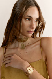 Brazalete Hilo Salomónico Gold