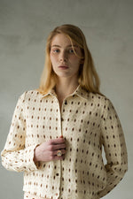 Load image into Gallery viewer, Camisa Nicola Ovalos Beige
