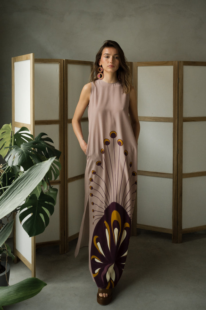 Vestido Elena Malibu Drops