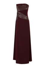 Load image into Gallery viewer, Vestido Vilma Burdeos
