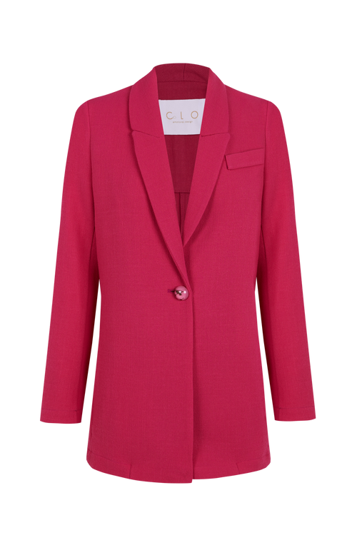 Inesa Strawberry Wool Blazer