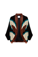 Load image into Gallery viewer, Kimono Velvet Foxy
