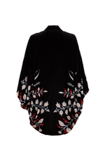 Load image into Gallery viewer, Kimono Nocturno Black Velvet
