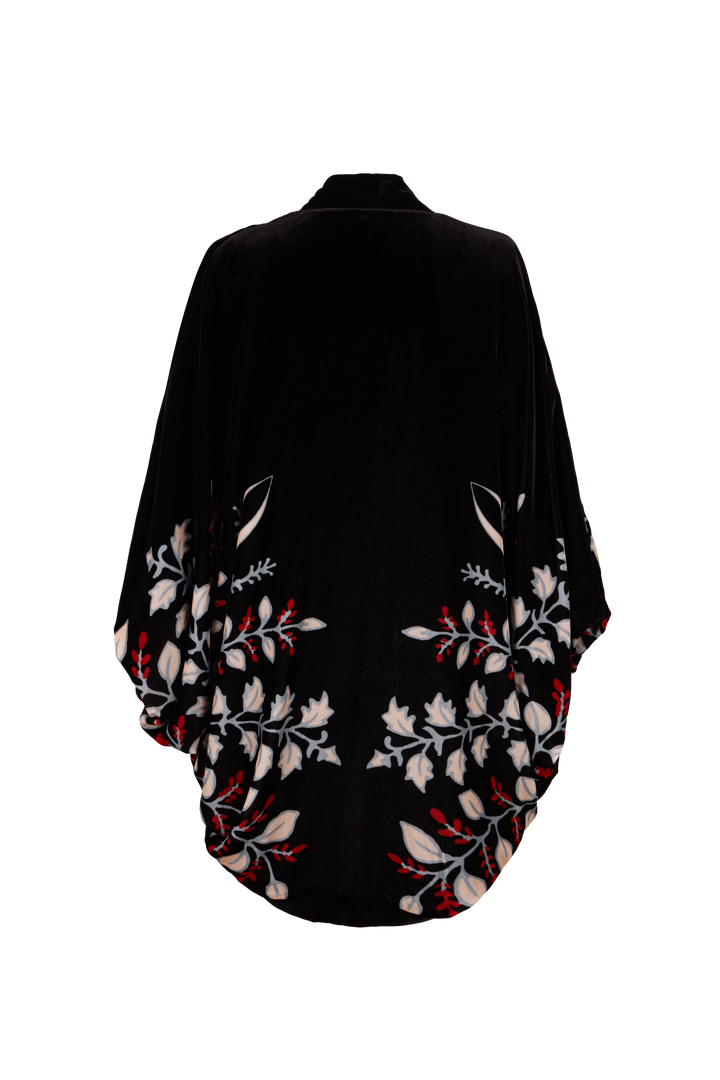 Kimono Nocturno Black Velvet