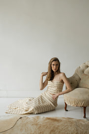 Falda Diandra Ovalos Beige