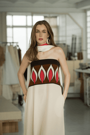 Vestido Adele - Strawberry Coffee