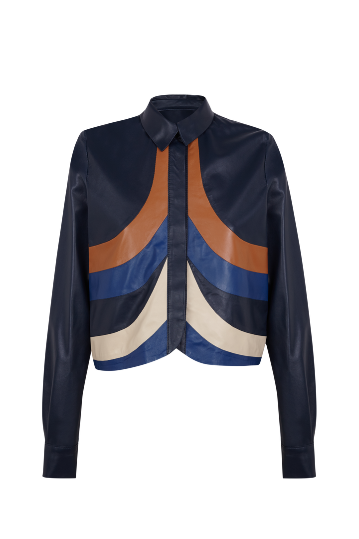 Camisa Nicola Tricolor Napa