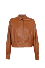 Cargar imagen en el visor de la Galería, Camisa Nicola  Cognac Napa
