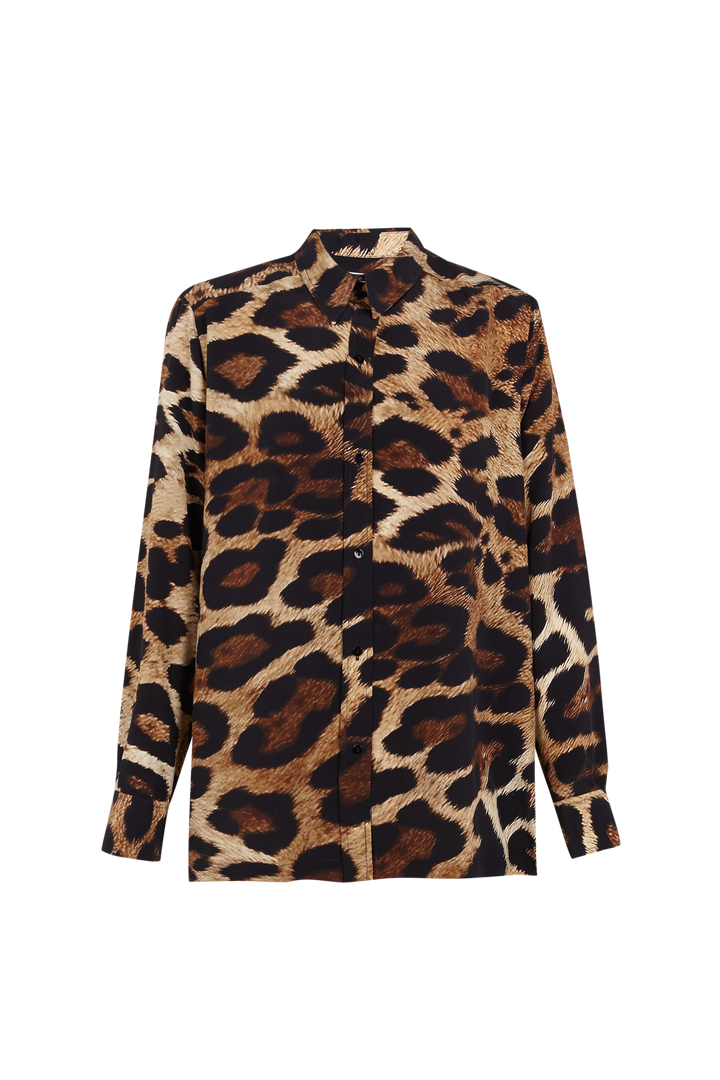 Camisa Over Leopaura