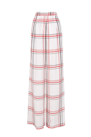 Willy Pants Cuadros White