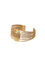 Load image into Gallery viewer, Brazalete Hilo Salomónico Gold
