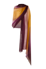 Load image into Gallery viewer, Chal Chiffon Malibu Morado - Curry
