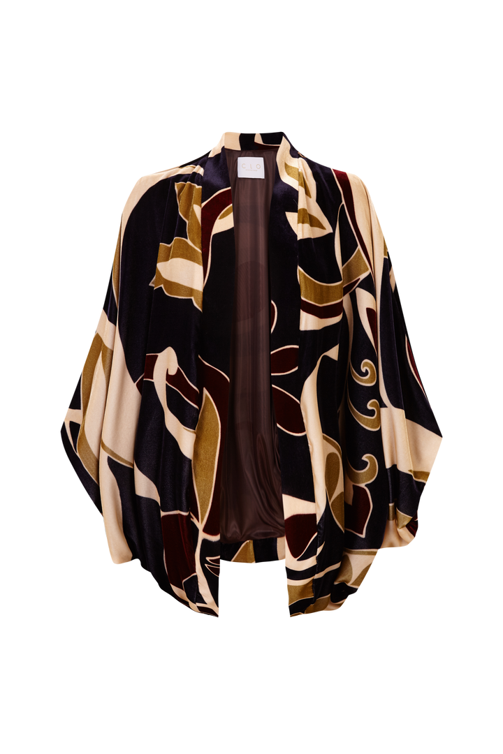 Kimono Dark Orquídea Velvet