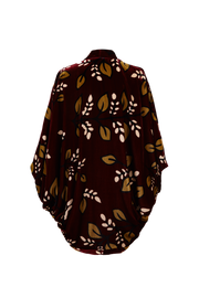 Kimono Nocturno Burdeos Velvet