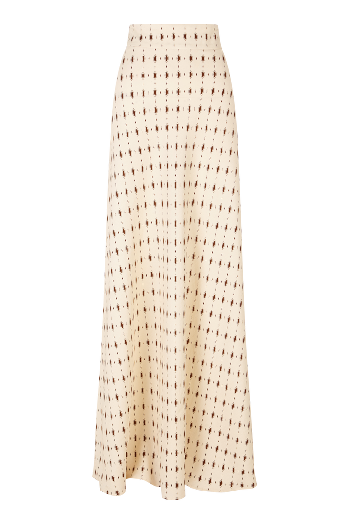Falda Diandra Ovalos Beige
