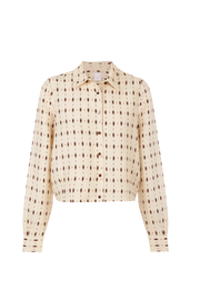 Camisa Nicola Ovalos Beige