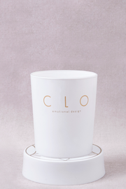 Vela Blanca de Peonía y Talco