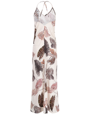 Ginger Alocasia Silk Dress