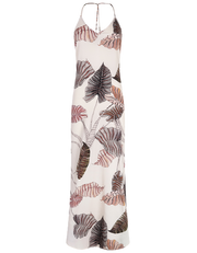 Ginger Alocasia Silk Dress