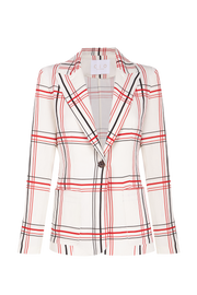 Lauren Blazer Cuadros White