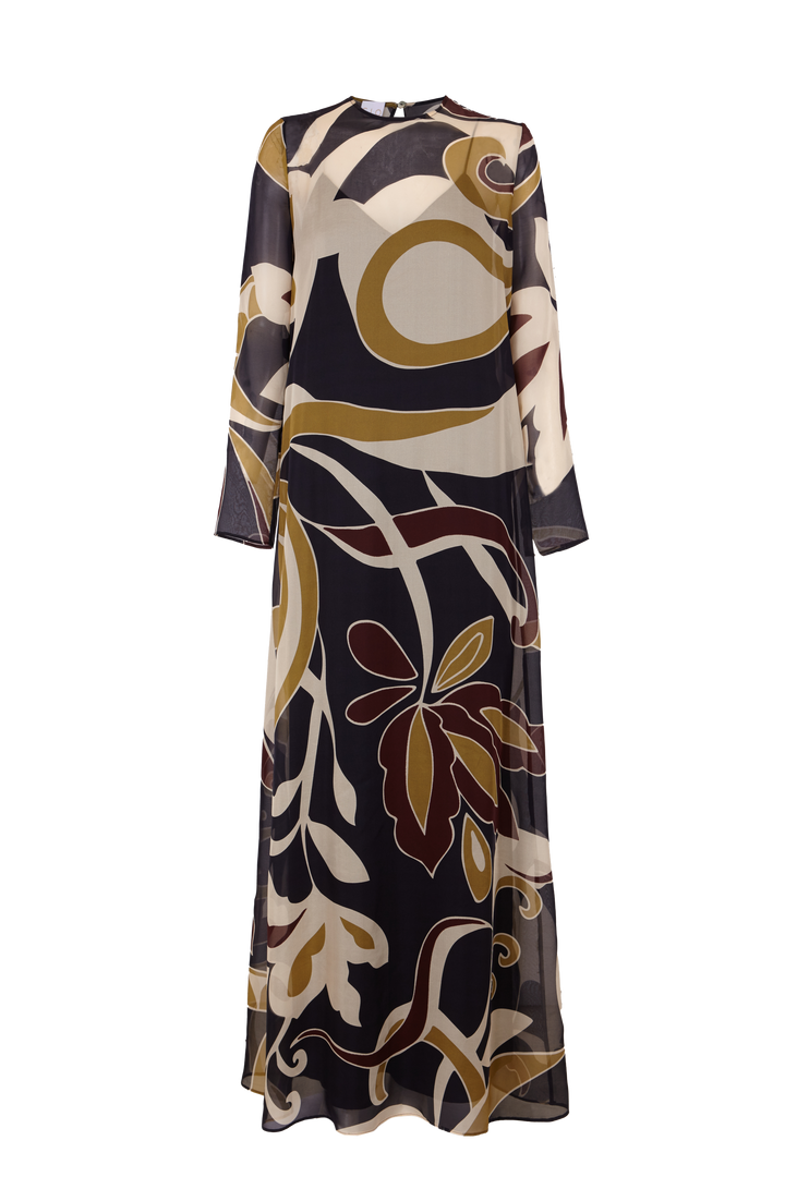 Vestido Claire Dark Orquídea