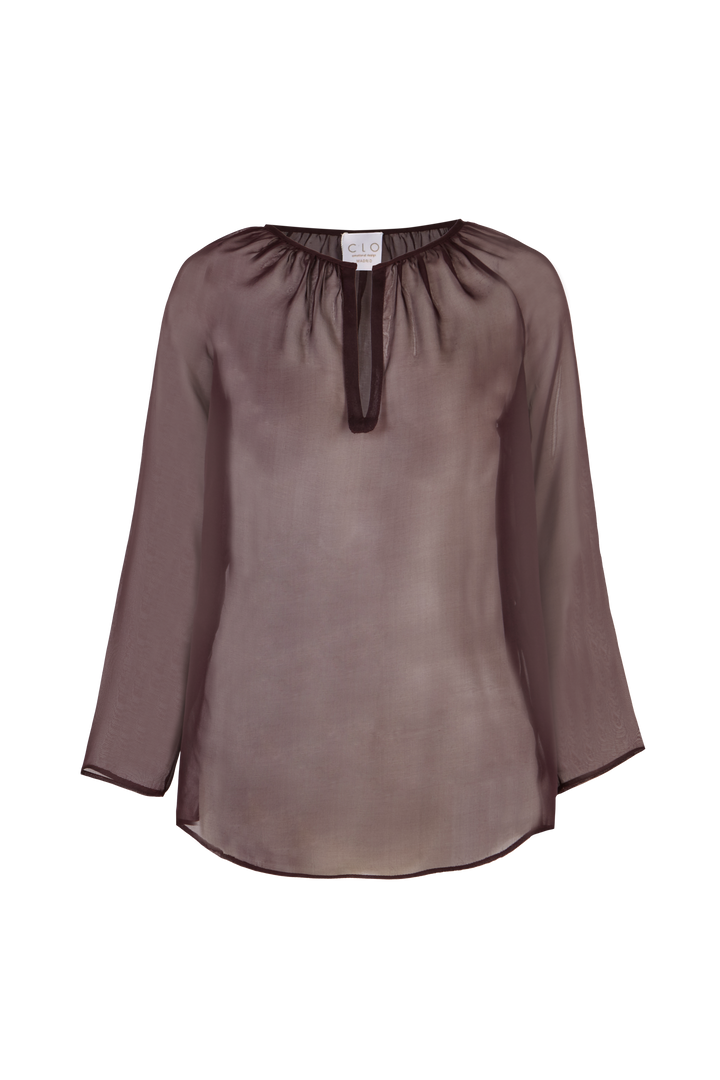 Camisa Marion Berenjena
