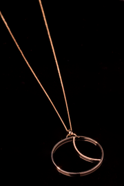 Colgante The Universe oro rosa y brillantes